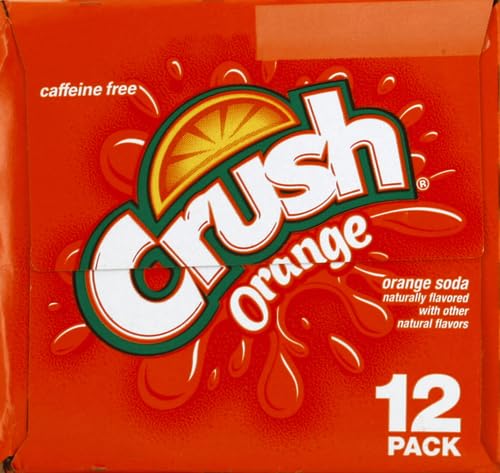 Crush Orange Soda, 12 fl oz (pack of 12)
