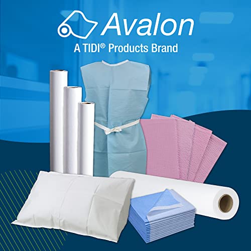 TIDI 508 Avalon Single-Use Chiropractic Headrest Paper Roll, White