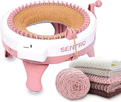 SENTRO Knitting Machine 48 Needles with Row Counter, Crochet Knitting Loom Machine for Beginners