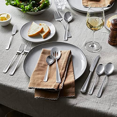 Henckels Silvano 45-Pc Flatware Set, 18/10 Stainless Steel