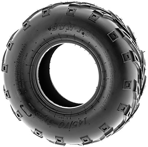 SunF A004 ATV UTV Off-Road Tire 22x10-10, 6 PR, Track & Trail, Tubeless