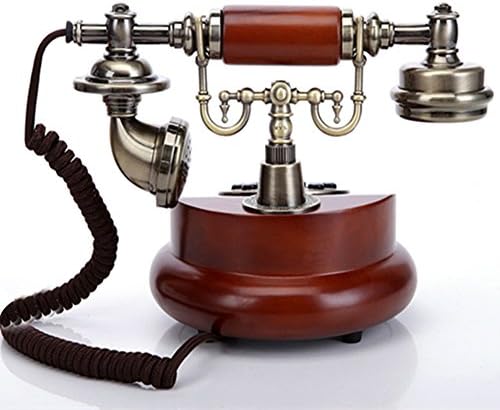 Classic Vintage Desktop Wired Office Telephone of 1950 Old Fashioned Antique Style Home Phone