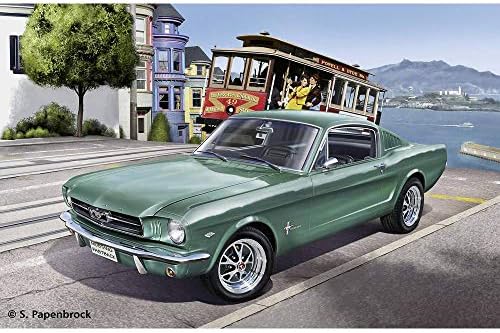 Revell Germany 1965 Ford Mustang 2+2 Fastback Plastic Model Kit (1/25 Scale)