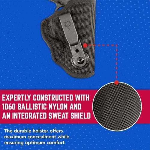 Desantis Variable 87 IWB Holster - Fits Glock 26/27/43 & More - Right Hand