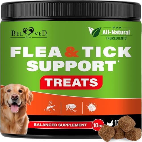 Flea and Tick Prevention Chewable Pills for Dogs - Revolution Oral Flea Treatment for Pets - Pest Control & Natural Defense - Chewables Small