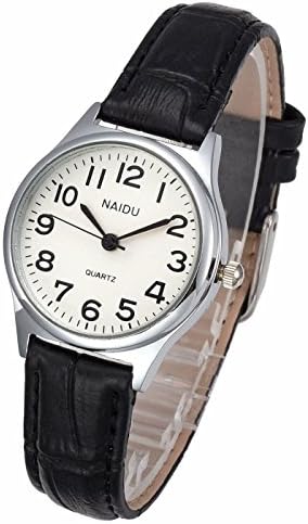 MANIFO Women’s Classical Arabic Numerals Analog Quartz Wrist Watch, 3 ATM Water Resistant