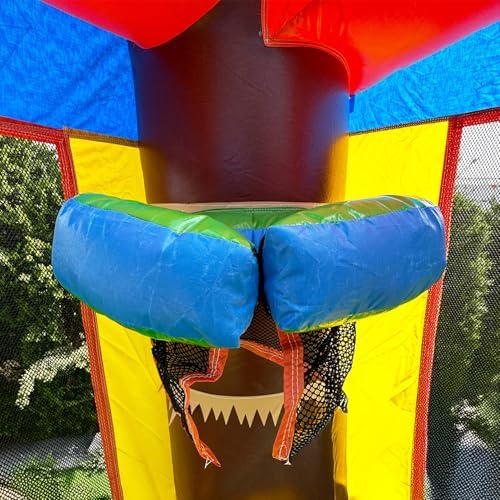JumpOrange 14x14ft Safari Commercial Grade 15oz PVC Bounce House