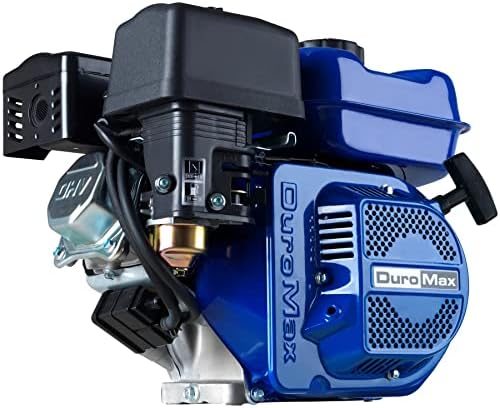 DuroMax XP7HPE 208cc Electric Start Gas Powered, 50 State Approved, Multi-Use Engine Blue