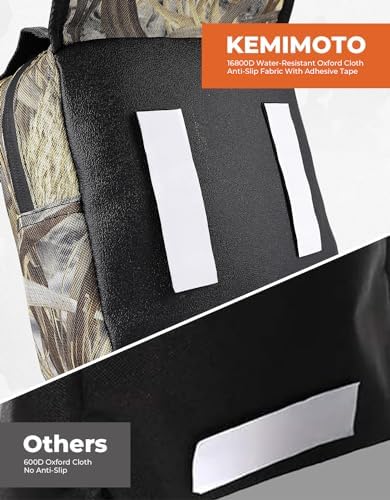 KEMIMOTO ATV Tank Bag, Water-resistant Warm Cooler Motorcycle Saddle Bag