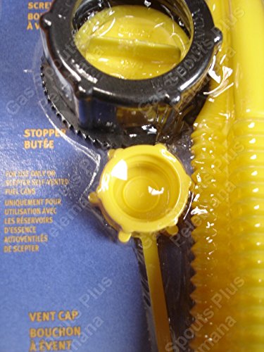 3 SCEPTER SPOUT KITS #03647 Gas Can Parts 4 PCS SPOUTS/SCREW CAP COLLAR/STOPPER/REAR VENT.Kit works on MIDWEST, AMERI-CAN