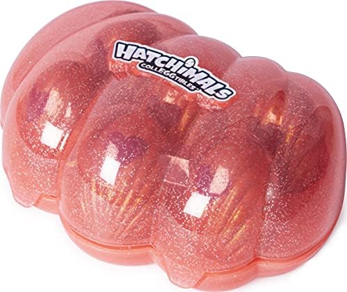 HATCHIMALS CollEGGtibles, Mermal Magic 6-Pack Shell Carrying Case with Season 5 CollEGGtibles, for Kids Aged 5 and Up