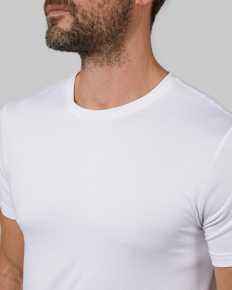 32 Degrees Men's Cool Classic Crewneck T-Shirt, Anti-Odor, Quick Drying, 4-Way Stretch
