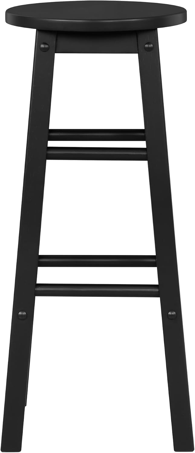 Linon 29-Inch Barstool With Round Seat