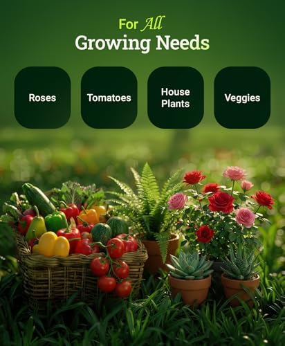 FoxFarm Grow Big Liquid Plant Food - 6-4-4 House Plant Fertilizer for Lush Vegetative Growth, Fast Nutrient Uptake for Roses, Tomatoes & Veggies - Quart Size Concentrate