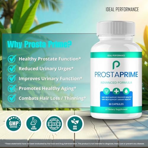 ProstaPrime for Men Capsules, Advanced Prosta Prime Prostate Health Supplements Pills - Maximum Strength for Daily Wellness