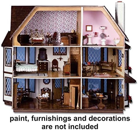 Greenleaf Harrison Dollhouse Kit - 1 Inch Scale