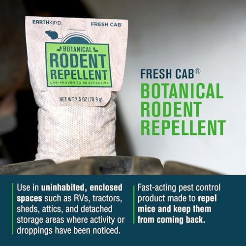 Rodent Repellent; Quickly Repelling Pests from Treated Areas; Preventing Re-Infestation for up To 3 Months; Safe for Children, Pets and the Environment; Non-Toxic; 8-Scent Pouches