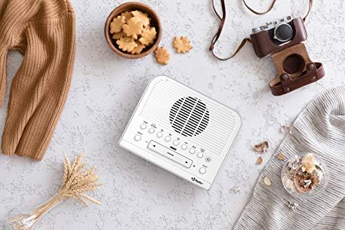 Sangean HDR-15 AM/FM Digital Tuning Clock Radio with USB Phone Charging, White