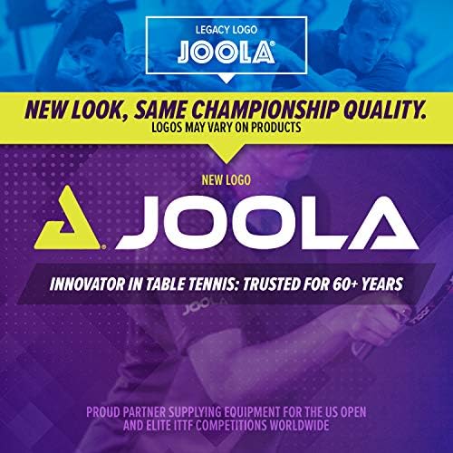JOOLA Indoor 15mm Ping Pong Table with Quick Clamp Ping Pong Net Set - Single Player Playback Mode - Regulation Size Table Tennis Table - Compact