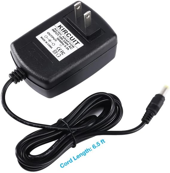 12V AC/DC Adapter Compatible with Arcade1Up Model 7427 Pac-Man Counter-Cade Pacman Countercade 2 Games in 1 8″ Color LCD Screen Game Machine
