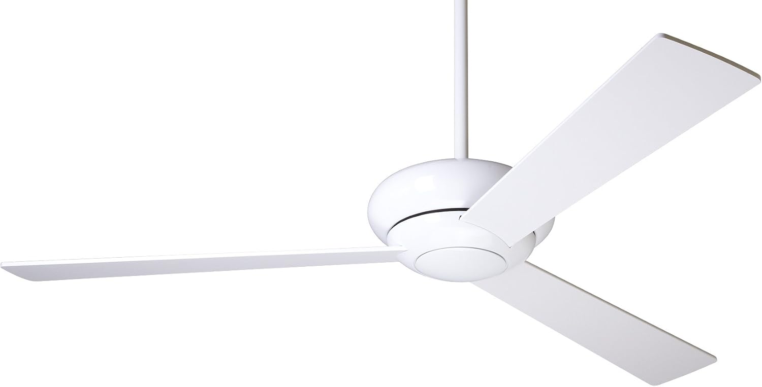 Modern Fan Company Altus 52" Gloss White Ceiling Fan w/Wall Control (ALT-GW-52-WH-NL-001)