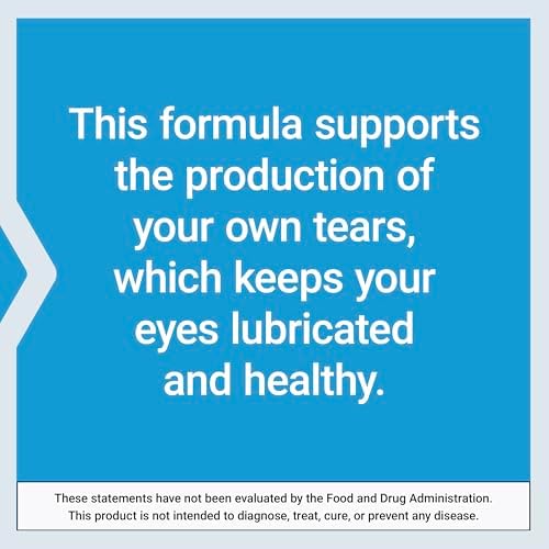 Life Extension Tear Support with MaquiBright®, 60 mg, maqui berry extract for dry eyes, supports eye health, encourages tear production, gluten-free