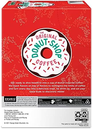 The Original Donut Shop Peppermint Bark K-Cup Pods, 24/box