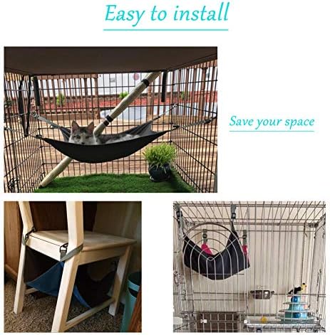 Hanging Cat Hammock, Pet Hammock for Cage