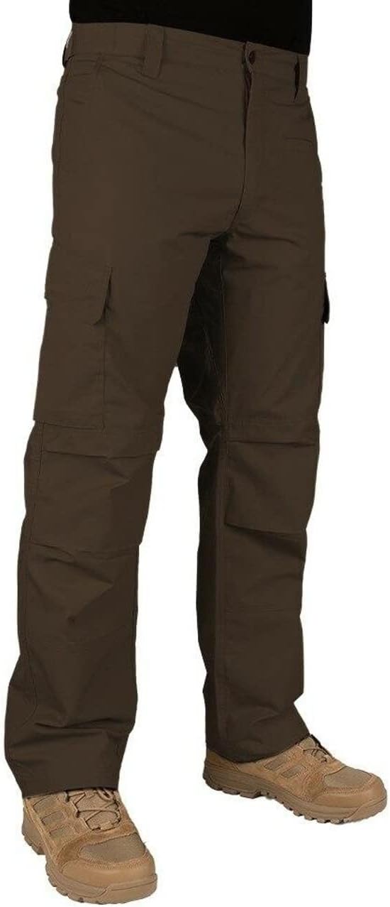 LA Police Gear LAPG Men's Urban Ops Tactical Pants | Gusseted Crotch, Ripstop, Water & Stain Resistant Work Pants for Men