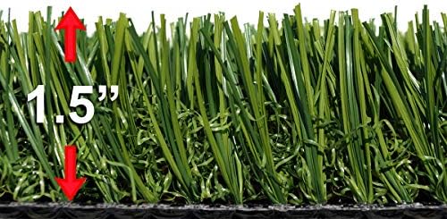 SPG-70 1.5" Tall Centipede Southwest Artificial Grass Turf with Ultra-Flo $2.77/sq.ft. (Pick Size Below) (13 ft. x 15 ft. = 195 sq. ft.)