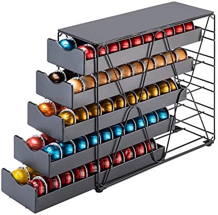 FlagShip Nespresso Vertuo Pod Holder 60 Large Pods Capacity 3 Tier