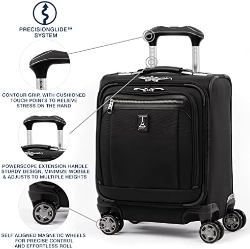 Travelpro Platinum Elite Underseat Spinner Tote Bag with USB Port