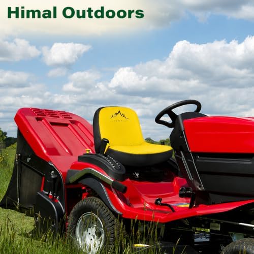 Himal Riding Lawn Mower Seat Cover, Durable 600D Polyester Oxford Durable Tractor Seat Cover,Large