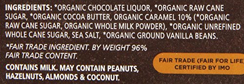 Equal Exchange Organic Chocolate Caramel Crunch with Sea Salt, 2.8-Ounce (Pack of 6)