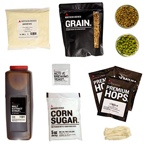 Northern Brewer German Kolsch Malt Extract Recipe Homebrewing Kit, 5 Gal