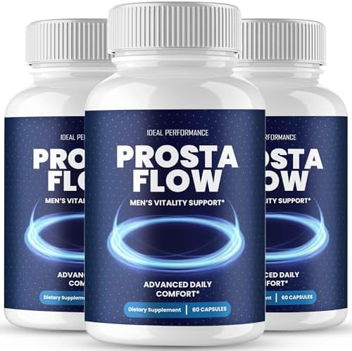 Prosta Flow Capsules - Official ProstaFlow for Men Supplement Pills - Maximum Strength, All Natural for Daily Wellness & Comfort