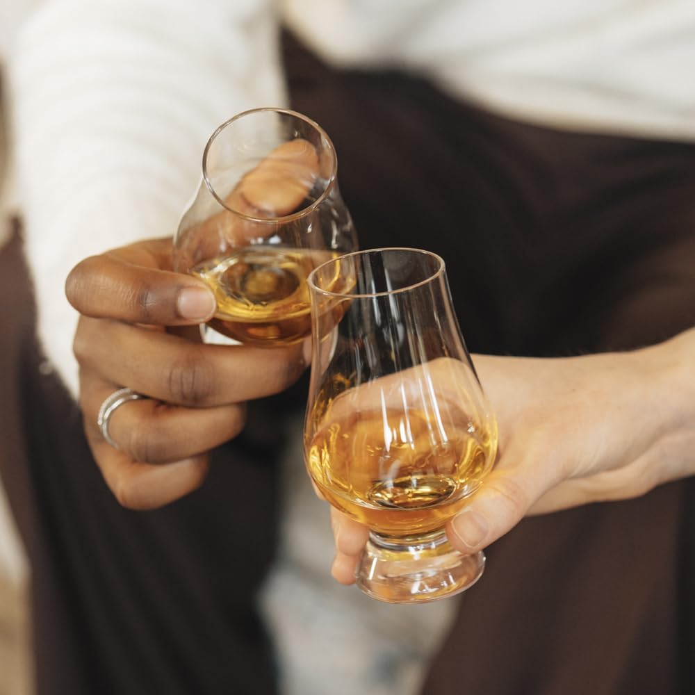 GLENCAIRN Whiskey Glass, Gift Set of 2 in Twin Carton | Glencairn Official Whisky Glass | Twin Pack
