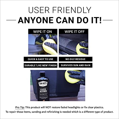 CarGuys Plastic Restorer | Bring Plastic, Rubber