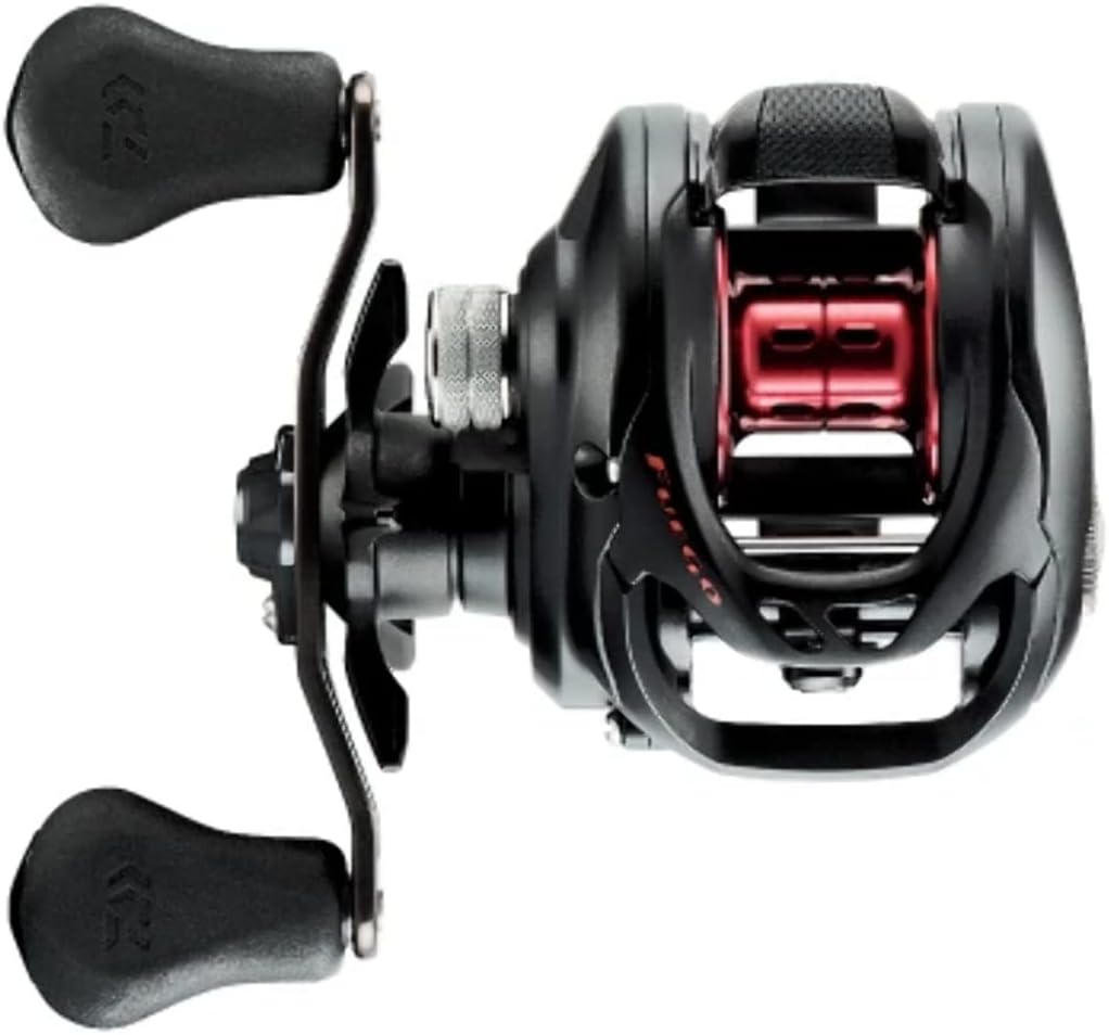 Daiwa Fuego CT Low Profile Baitcasting Reel – Aluminum CT Frame, Air Rotation System & Magforce Braking, Left/Right Hand Options