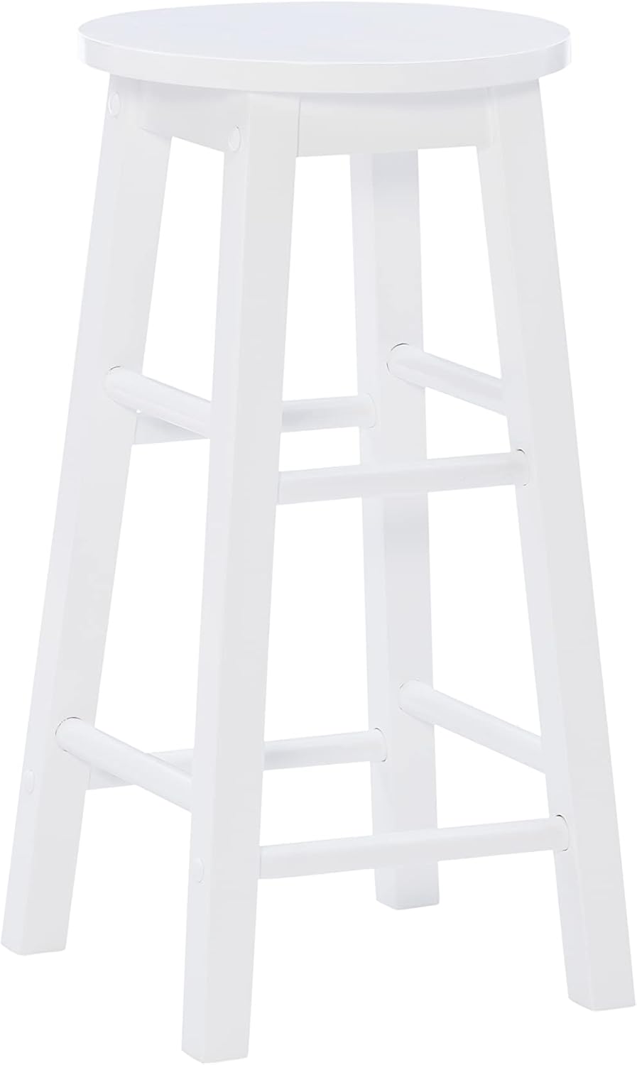 Linon 29-Inch Barstool With Round Seat