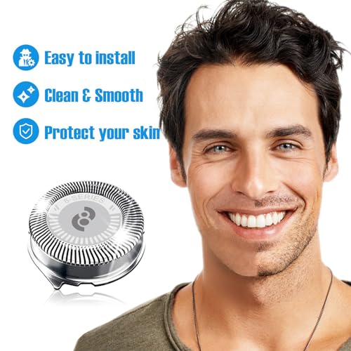 HQ8 Replacement Heads Compatible With Philips Norelco Aquatec Shaver