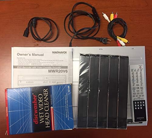 Magnavox MWR20V6 DVD Recorder / VCR Combo