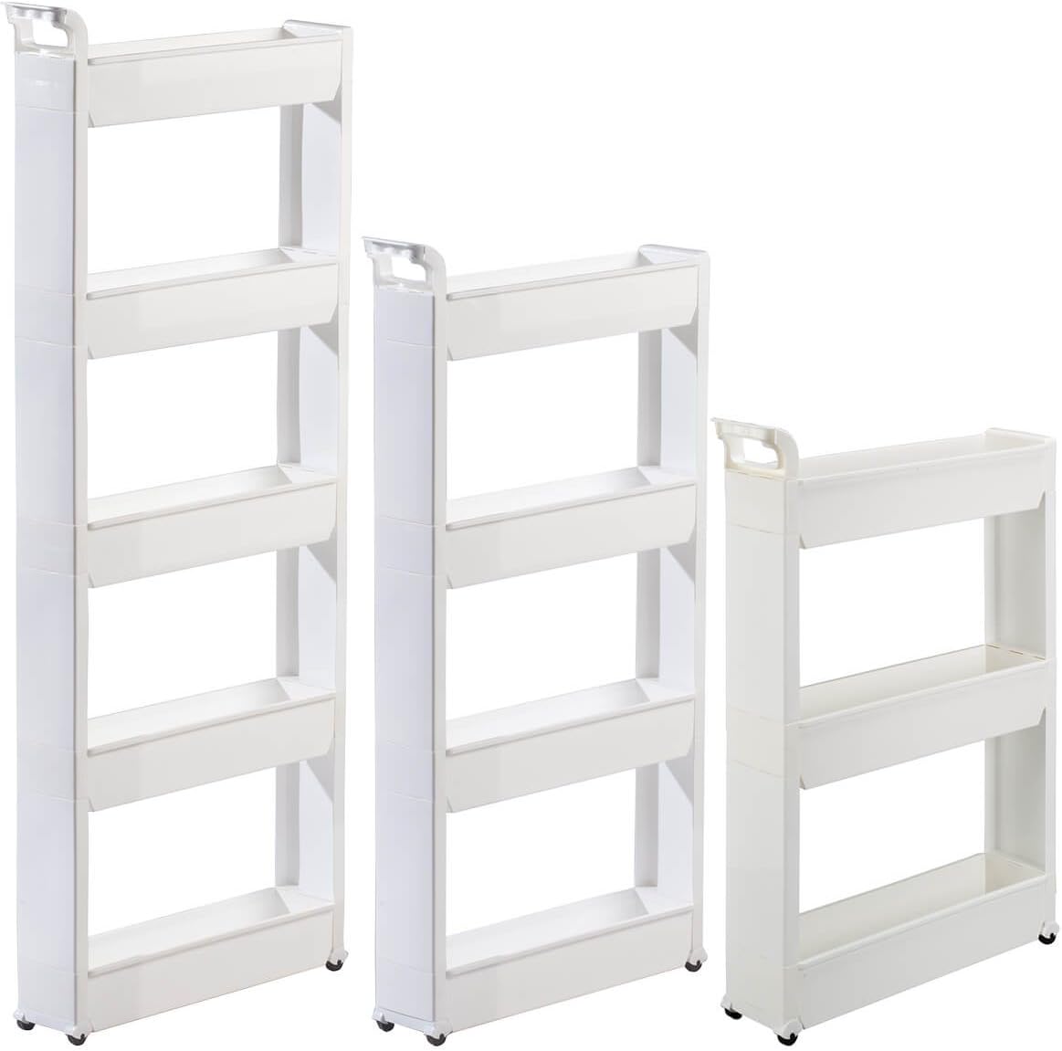 Miles Kimball Slim Storage Cart 4 Tier