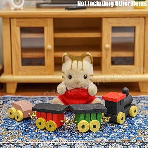 Odoria 1/12 Miniature Train Dollhouse Nursery Accessories