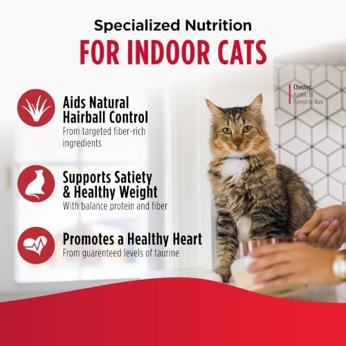Nulo FreeStyle Dry Cat Food Indoor - Duck & Cod, High Protein Grain-Free Dry Cat Food, Natural Kibble with Probiotics and Omegas Fatty Acids, 4lb Bag