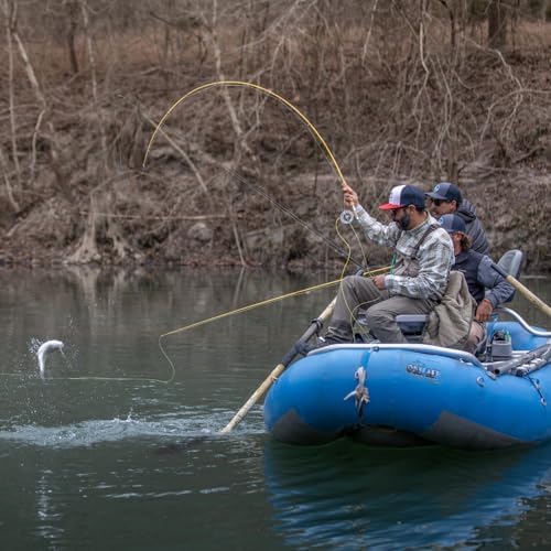 RIO PRODUCTS Trout Powerflex Plus Leader, Pre-Tied Loop for Easy Rigging, High Performance Tapered Leader Line