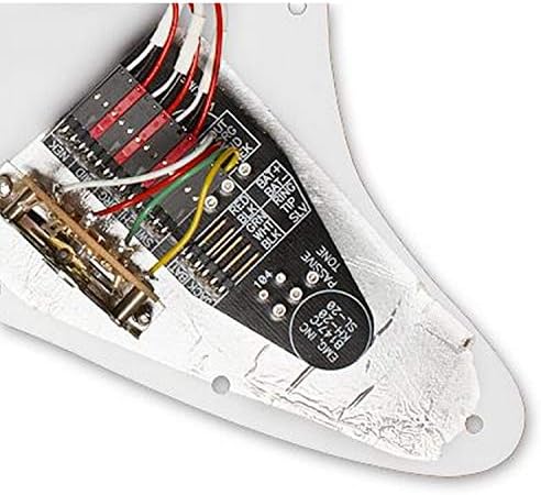 EMG SL20 Steve Lukather Prewired Guitar Pickguard Set, Black