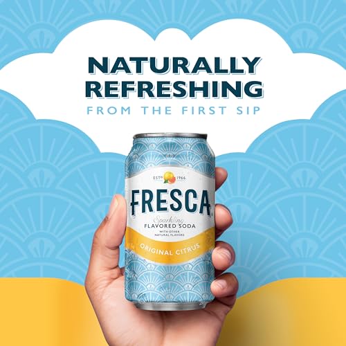 Fresca Citrus Soda, 12 Ounce (Pack of 12).