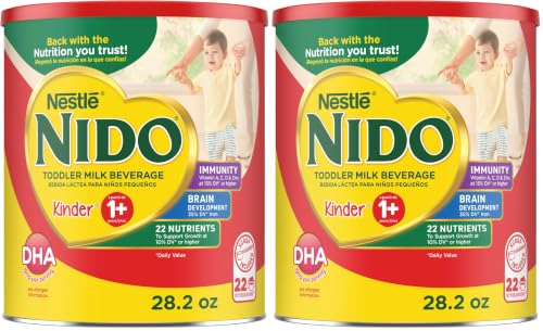 Nido NESTLE Kinder 1+ Powdered Milk Beverage 1.76 lb. Canister