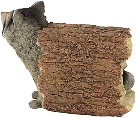 Design Toscano Bandit the Raccoon Indoor/Outdoor Garden Animal Statue, 10 Inch Long, Cast Stone Resin, Full Color Finish